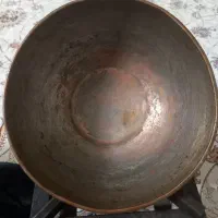 کاسه مسی قاجاری قدیمی