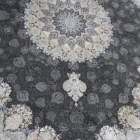 فرش۱۲۰۰شانه تراکم ۳۶۰۰ رخ کاشان گل برجسته