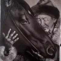 پذیرش سفارش طراحی پرتره سیاه قلم