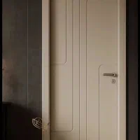 درب اتاق و سرویس بدون چهارچوب