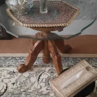 میز پذیرایی به همراه عسلی ها