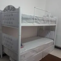 تخت خواب دوطبقه دو طبقه جداشونده و ثابت