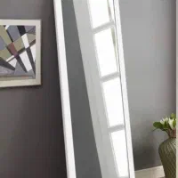 آینه قدی ساده با قاب سفید