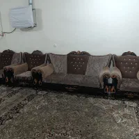 فروش یک دست مبل 7نفره +میز عسلی