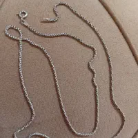 زنجیر نقره ۵۷ سانت زخیم و محکم