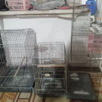 قفس پنج تا کوچیک دو تا بزرگ