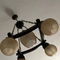 لوستر چوبی