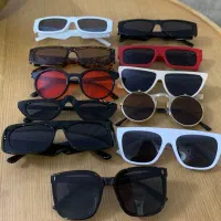 عینک و پیرسینگ گوش نقره (نو)