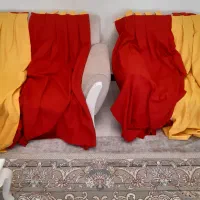 دوعدد پرده پانچی نو