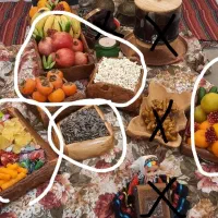 ظروف دست ساز پذیرایی چوبی