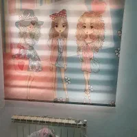 پرده زبرا عروسکی