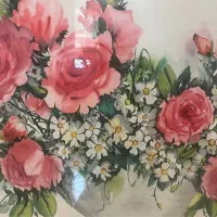 تابلو گل با قاب