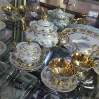 سرویس چک صبحانه خوری و غذاخوری سه دختر اصل