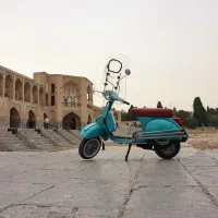 موتور سیکلت کلاسیک وسپا px125 کاملا سالم