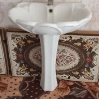 روشویی همراه با شیر