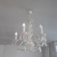 یک جفت لوستر کریستال