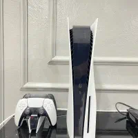 Ps5 fat/1216/دیسک خور مشابه نو شارژر/کیف