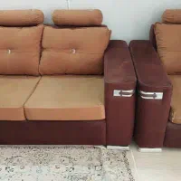 مبل راحتی هفت نفره زیبا و راحت و تمیز