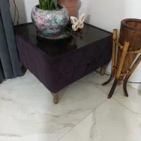 میز جلو مبلی بنفش سالم