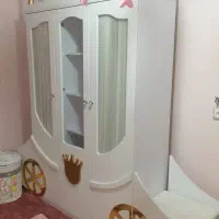 تخت و کمد طرح کالسکه