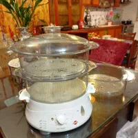 بخارپز سه طبقه پارس خزر