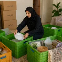 اجاره کارتن اساس کشی سبد جعبه پلاستیک فروش