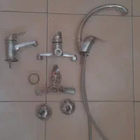 شیرآلات ست کامل طبق عکس سالم و کارنشد
