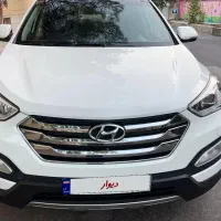 سانتافه ۲۰۱۵ فول با صندوق برقی مشابه صفر کم کار