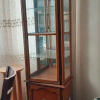 دو عدد بوفه شیشه ای