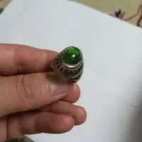 انگشتر نقره سنگ دار