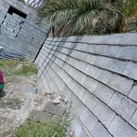 بلوک چینی شیبندی سنگ چینی با شالوده پلاستر به