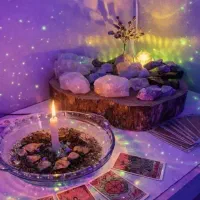 فال تاروت وقهوه شمع تراپی .دعا