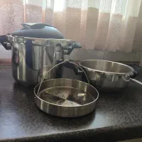 زودپز دوقلو برایتون اصلی درجه یک نو