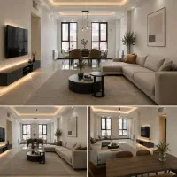 نوسازوکلیدنخورده-3خوابه-بدون-دیوار-مشترک