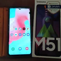 گوشی m51 رام 8  حافظه128 فوری