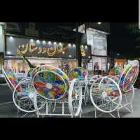 میز و صندلی باغی تاب باغ تاب ریلکسی عربی صندلی راک