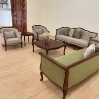 مبل استیل کلاسیک مدل کویین فرانسوی کد5657
