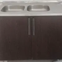 سینک به همراه کابینت و آبچکان
