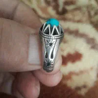 انگشتر دستساز فیروزه