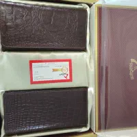 کیف پول ست چرم آدین