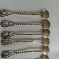 یکدست قاشق نقره