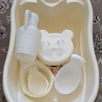 وان بچه با وسایل