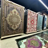 فرش درنمایشگاه بزرگ خلیج فارس/کد۴۰۴۰کرم صدفی