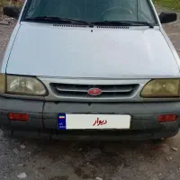 پراید نقره‌ای 87