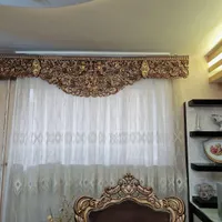 پرده پذیرایی بهمراه کتیبه|پرده، رانر، رومیزی|رشت, استقامت 1|دیوار