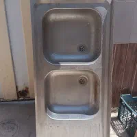 سینک دوقلو 50*1