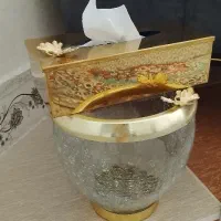 سطل و جا دستمالی