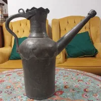 ست ظروف مسی قدیمی ۷۰ ساله
