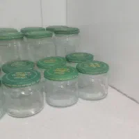 شیشه با درب فلزی
