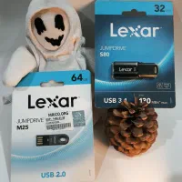 دو عدد فلش مموری برند لکسار